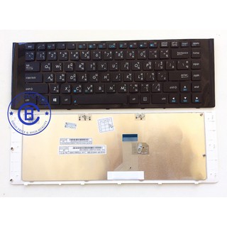 ASUS Keyboard คีย์บอร์ด ASUS X42 X42J X42S X42DE X42JE X42N สีดำ ไทย อังกฤษ