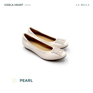ภาพหน้าปกสินค้าLA BELLA รุ่น GISELA HEART - PEARL ที่เกี่ยวข้อง