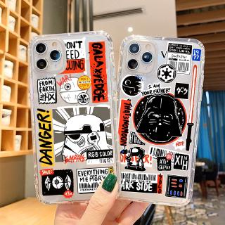 เคส Samsung Galaxy Note 9 Note10Plus A10 M10 A20 A50 A10S A20S A30S A50S 2020 ใหม่ล่าสุด แฟชั่น Star Wars เคสนิ่ม ใส กันกระแทก ถุงลมนิรภัย เคส Hanphone