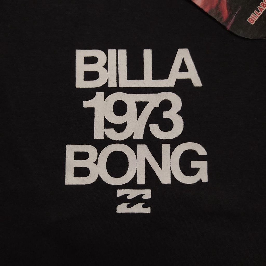 เสื้อยืด-พิมพ์ลาย-billabong-summer-paradise-1973-สีดํา