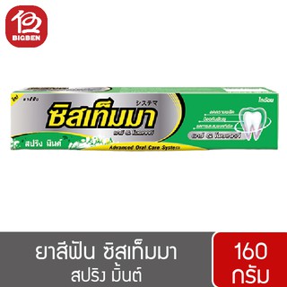 ยาสีฟัน Systema ซิสเท็มมา Care &amp; Protect Spring mint สปริง มิ้นต์ 160 กรัม