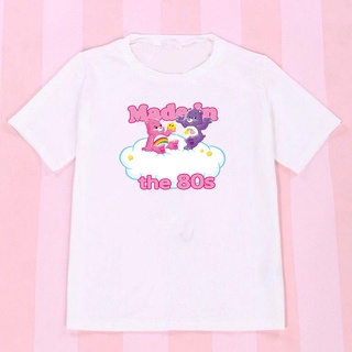【2022tshirts】🌈 เสื้อยืด Care Bear 🌟 พร้อมส่ง 🌟 ผ้าคอตตอนเนื้อนุ่ม ไซส์ S-3XL เสื้อยืดเด็กผู้หญิง