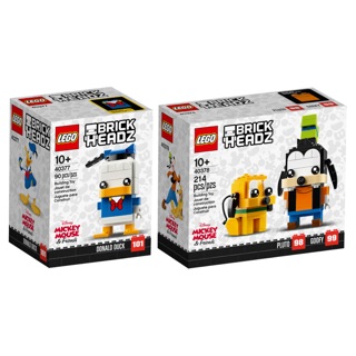 Lego Brickheadz 40377+40378 แพ็คคู่พร้อมส่ง