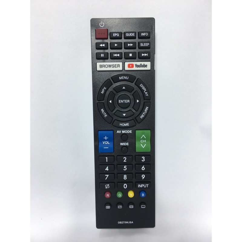 รีโมทTV SHARP ยูทูบ รหัส GB275WJSA Shopee Thailand