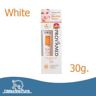 PROVAMED SUN FACE SPF 50+ (WHITE) 30g. / โปรวาเมด ครีมกันแดด สีขาว