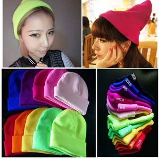 ภาพขนาดย่อของภาพหน้าปกสินค้าหมวกไหมพรม สไตล์เกาหลีใส่ได้ทั้งหญิงและชาย ราคา แพ็ค 1 ใบ จากร้าน deejia บน Shopee ภาพที่ 5