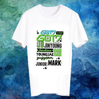 เสื้อยืด Fanmade เสื้อแฟนเมด เสื้อยืดคำพูด เสื้อแฟนคลับ GOT7 Jay B Mark Jackson Jinyoung Youngjae BamBam Yugyeom PKJY31