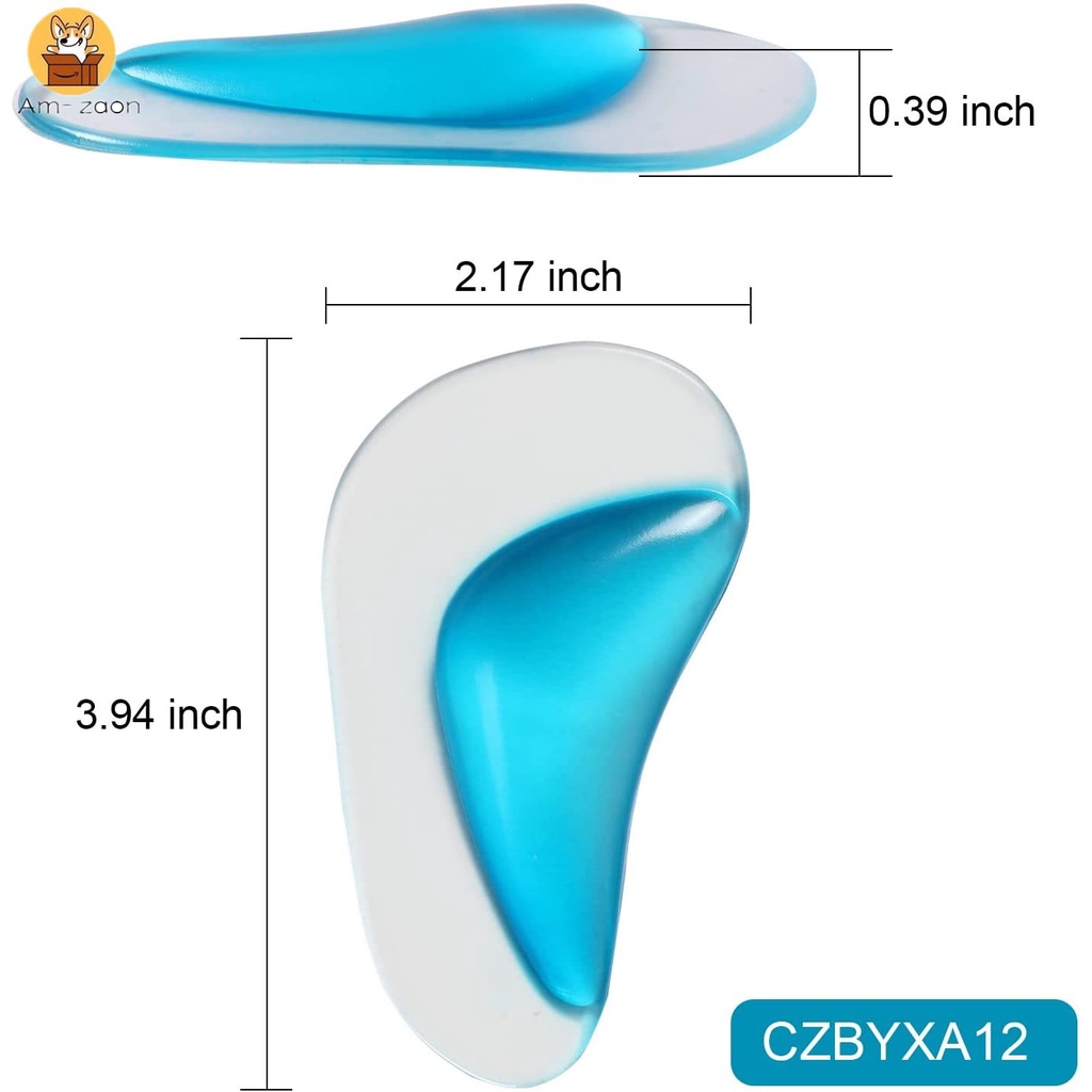 แผ่นรองพื้นรองเท้าเจล-บรรเทาอาการอักเสบ