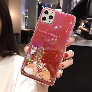 Ready เคสโทรศัพท์ Oppo A5 2020 โทรศัพท์การ์ตูนน่ารักหมีกรณี OPPO A9 2020 ซิลิโคนสีสันดอกซากุระปกหลัง