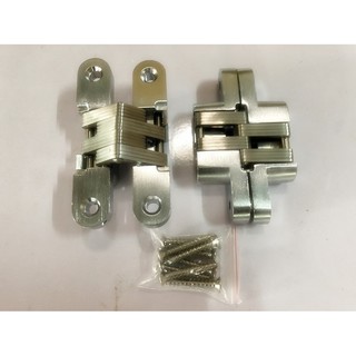 Conseal Hinge 19*96mm บานพับข้อเสือ สีสแตนเลสด้าน