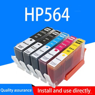 HP 564 หมึก HP 564XL สีดำ HP564 HP564XL ตลับหมึก HP 564 XL ตลับหมึกสำหรับ HP5520 6520 7520 5510 6510 7510 5514 5515