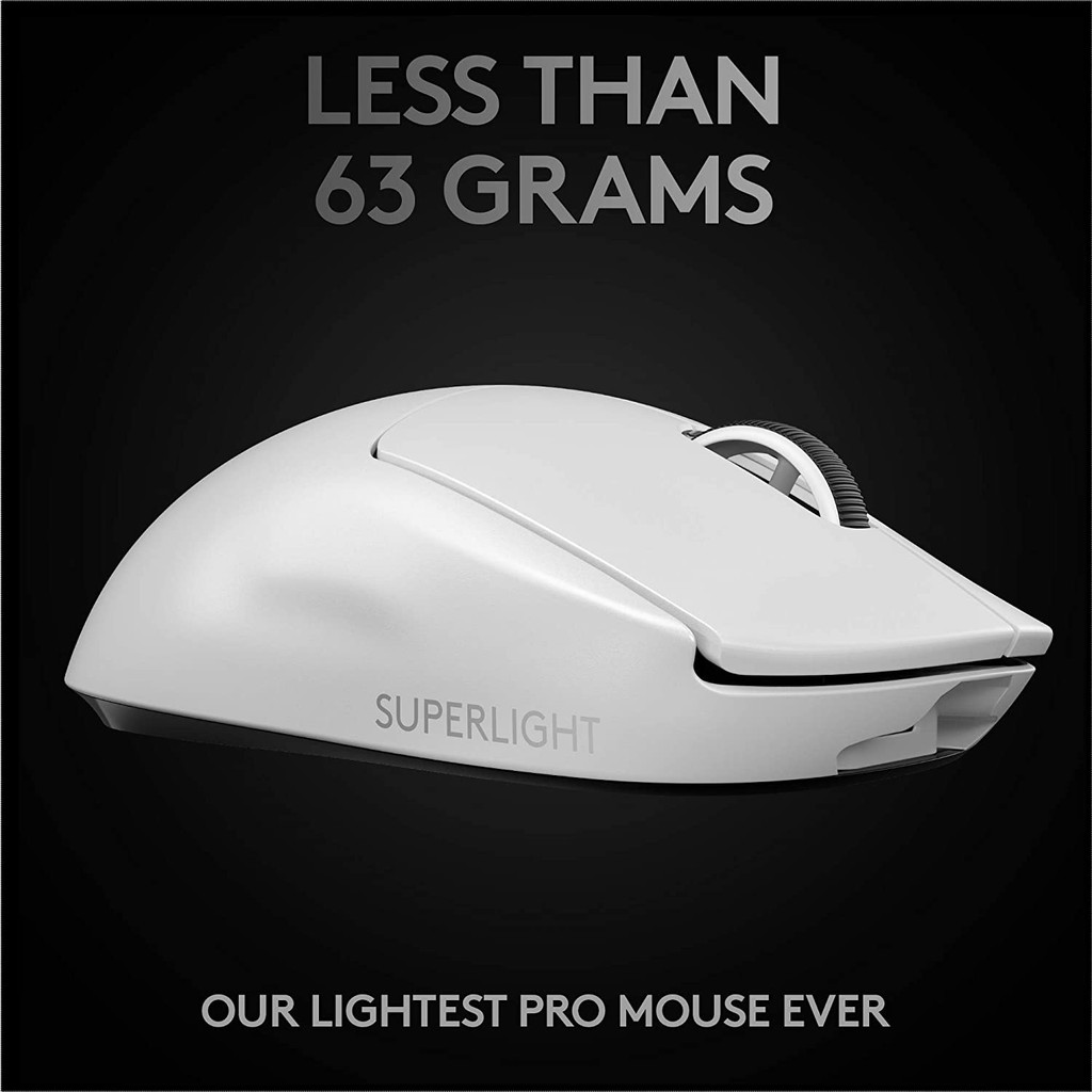 ภาพสินค้าLogitech G PRO X Superlight Gaming Wireless Mouse (White) เม้าส์เล่นเกมไร้สาย ประกันศูนย์ 2ปี จากร้าน eexpress.co.th บน Shopee ภาพที่ 5