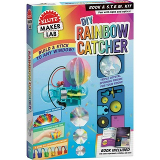 DIY Rainbow Catcher: Maker Lab STEM Kit Learn about the science of light, optics, and weather conditions for rainbows