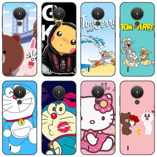 เคส Nokia 1.4 พิมพ์ลายการ์ตูนน่ารักแบบด้านหลังเคส Nokia 1.4 Nokia1.4 Soft Silicone TPU Case