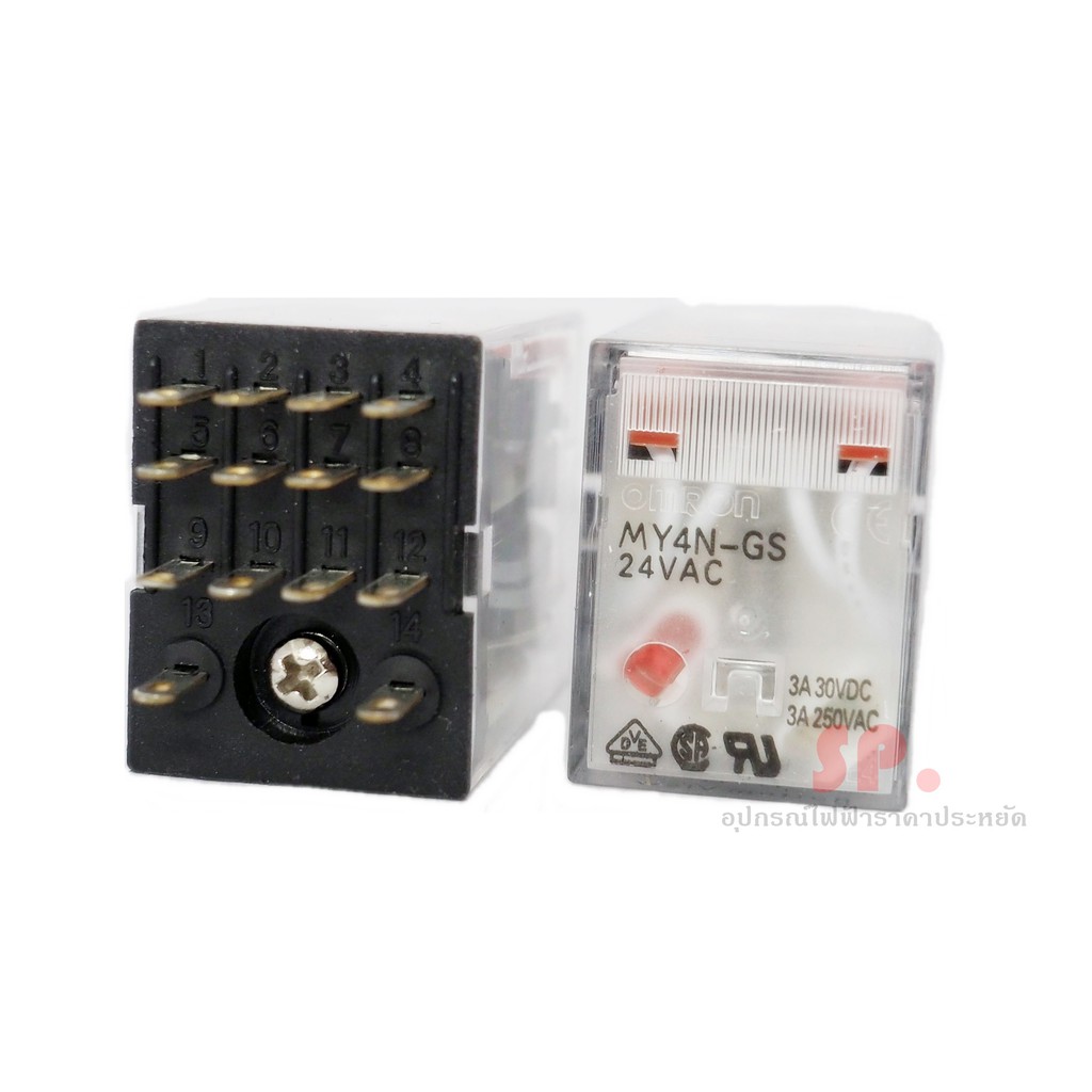 รีเลย์ MY4N-GS 14ขา OMRON | Shopee Thailand