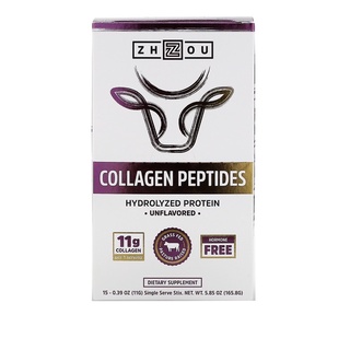 collagen peptides types I and III   + hydrolyze protein 10g grass feed 15ซอง