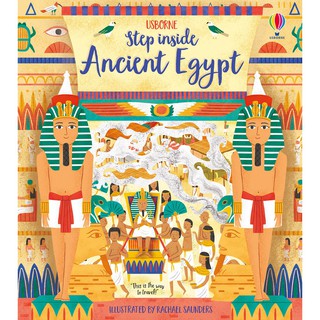 หนังสือความรู้ทั่วไปภาษาอังกฤษ Step Inside Ancient Egypt [Board book]