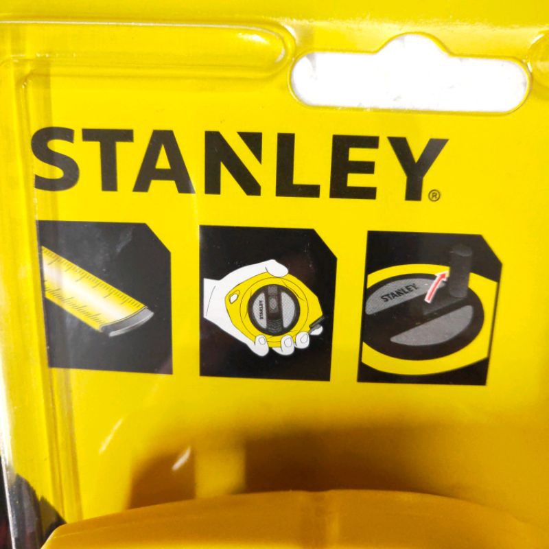 ตลับเมตรstanley30เมตร-สายเหล็ก-เทปวัดที่สายเหล็ก-รุ่น34-107