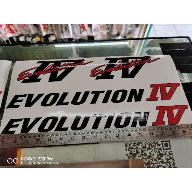 สติกเกอร์-evolution-iv