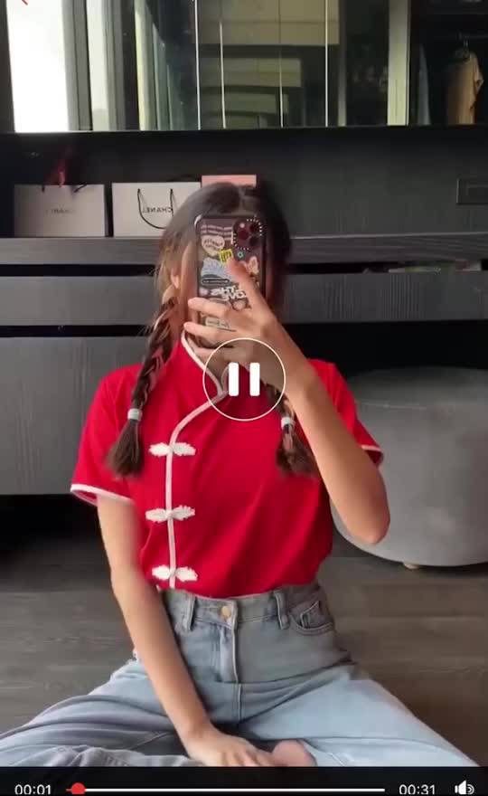 เสื้อกี่เพ้า-เสื้อคอจีนแขนยาว-เสื้อคอจีน-ตรุษจีน-ใส่รับอั่งเปาตรุษจีนนี้ค่าา-เสื้อตรุษจีน-2022