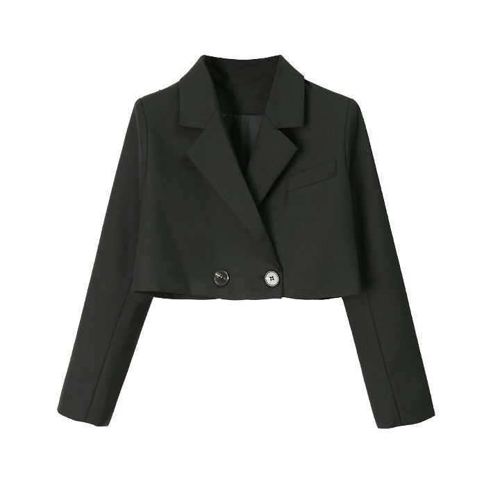 เสื้อสูท-กระโปรงเอวสูง-สูททำงาน-สูทแฟชั่น-สูทสีพื้น-suit-สูทแขนยาว