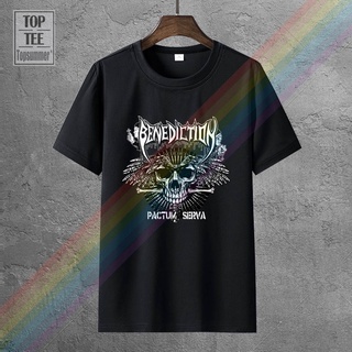 【สไตล์ฮาราจูกุ】เสื้อยืด ผ้าฝ้าย 100% พิมพ์ลาย Benediction Pactum Serva สําหรับผู้ชาย LHZYสามารถปรับแต่งได้