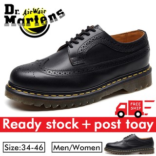 DR.MARTENS รองเท้ามาร์ติน หนังวัวแท้ สไตล์อังกฤษ สําหรับผู้ชาย 3989