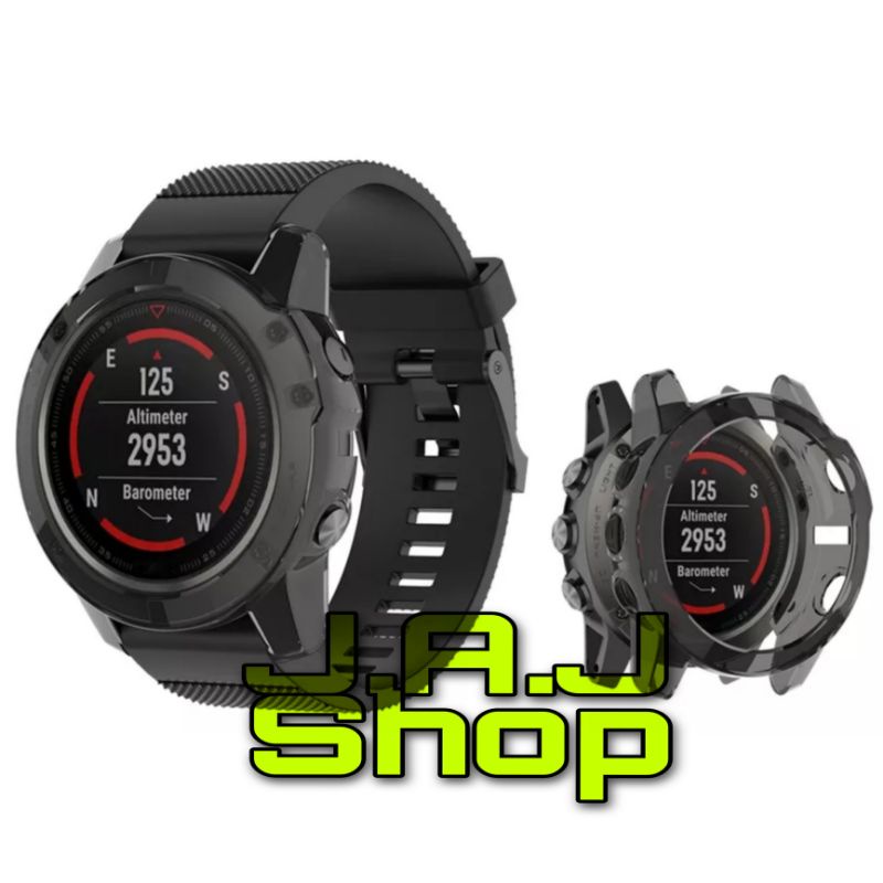 Schutzhülle Für Garmin Fenix 5X / 5X Plus – Stoßfeste TPU Silikon-Hülle Mit Schutz Vor Kratzern & Stößen