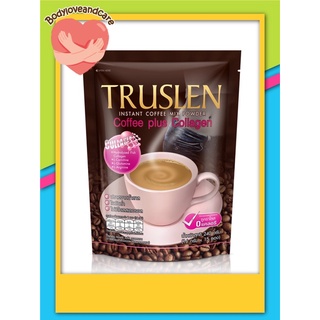 TRUSLEN COFFEE COLLAGEN - ทรูสเลน คอฟฟี่  คอลลาเจน (1 ถุงมี 15 ซอง)(ซองสีชมพู)