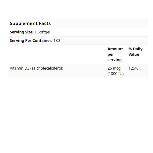 ภาพสินค้าCalifornia Gold Nutrition, Vitamin d3 5000 IU  Vitamin D3, 125 mcg (5,000 IU) , d3 puritan จากร้าน vitabut888 บน Shopee ภาพที่ 5