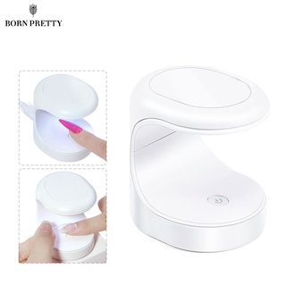 Born PRETTY เครื่องเป่าเล็บ โคมไฟ LED แบบพกพา 16W สําหรับบ่มยาทาเล็บเจล