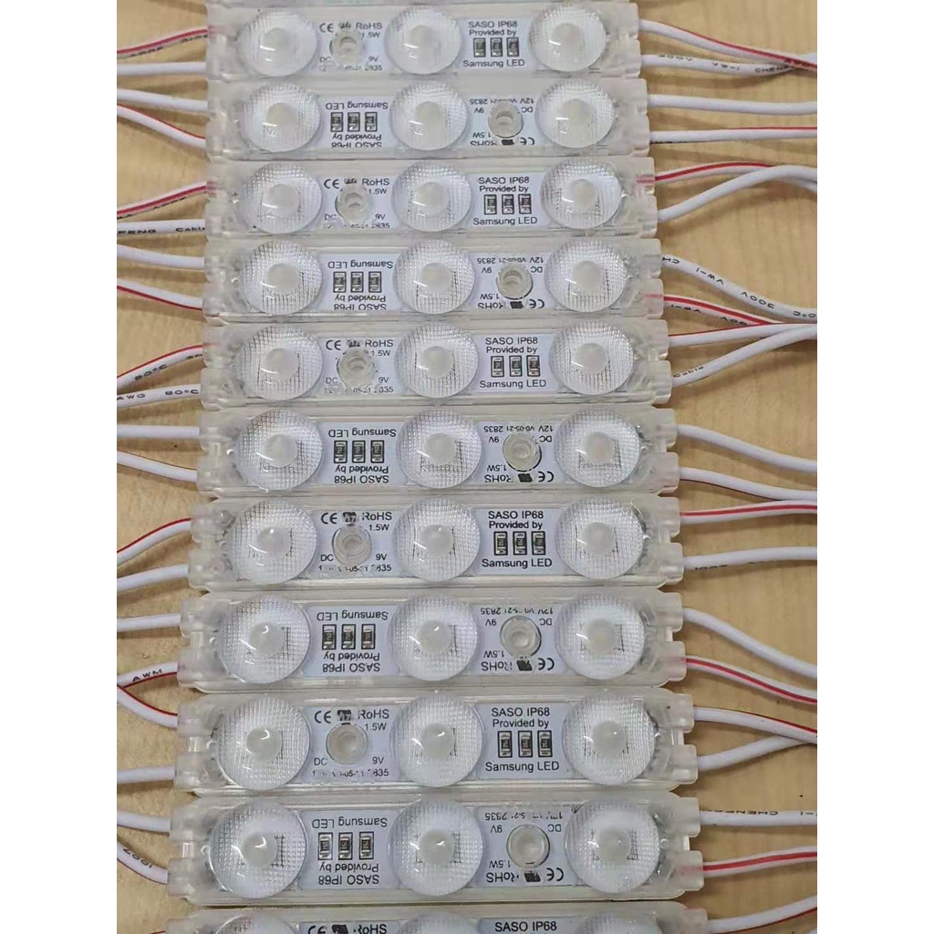 ไฟป้าย led module โมดูล Heavy Duty 12V 1.5Watt แสงขาว 10000K 3000K ...