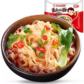 [ บะหมี่ มาม่า pack *2  ] บะหมี่ฉงชิ่ง รสหม่าล่าเนื้อ 105g * 2 重庆小面 麻辣 mala 牛肉味 beef 105g *2