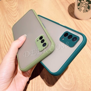 Ready Stock เคสโทรศัพท์ OPPO A74 4G 5G Casing Camera Lens Protection Luxury Transparent Matte PC Back Cover เคส OPPOA74 4G Case