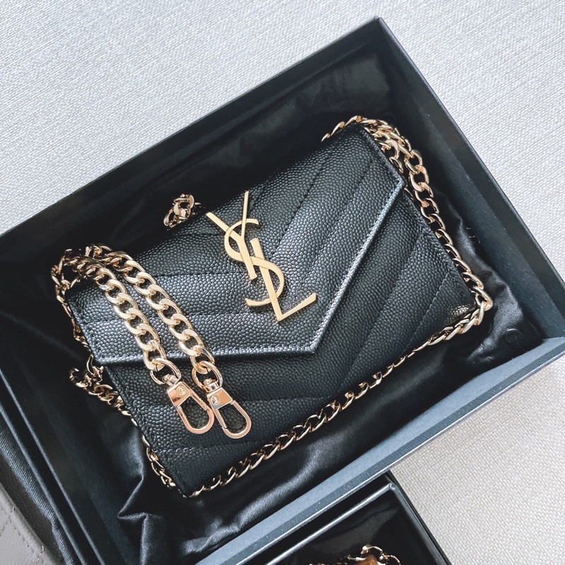 พร้อมส่ง-ของแท้-new-ysl-cardholders