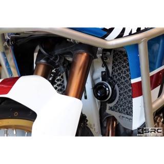 [S] RADIATOR GUARD Honda CRF1000L 2018 Africa Twin Adventure Sport, Africa Twin 2017-2019 MT , DCT(ส่งฟรี)