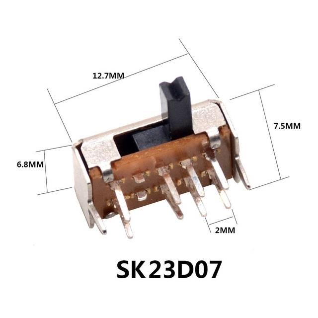 สวิทช์-เลื่อน-slide-switch-toggle-switch-8-ขา-ขนาด-6-8x12-7mm-สวิทช์เลื่อน-8ขา-sk23d07-1-ตัว