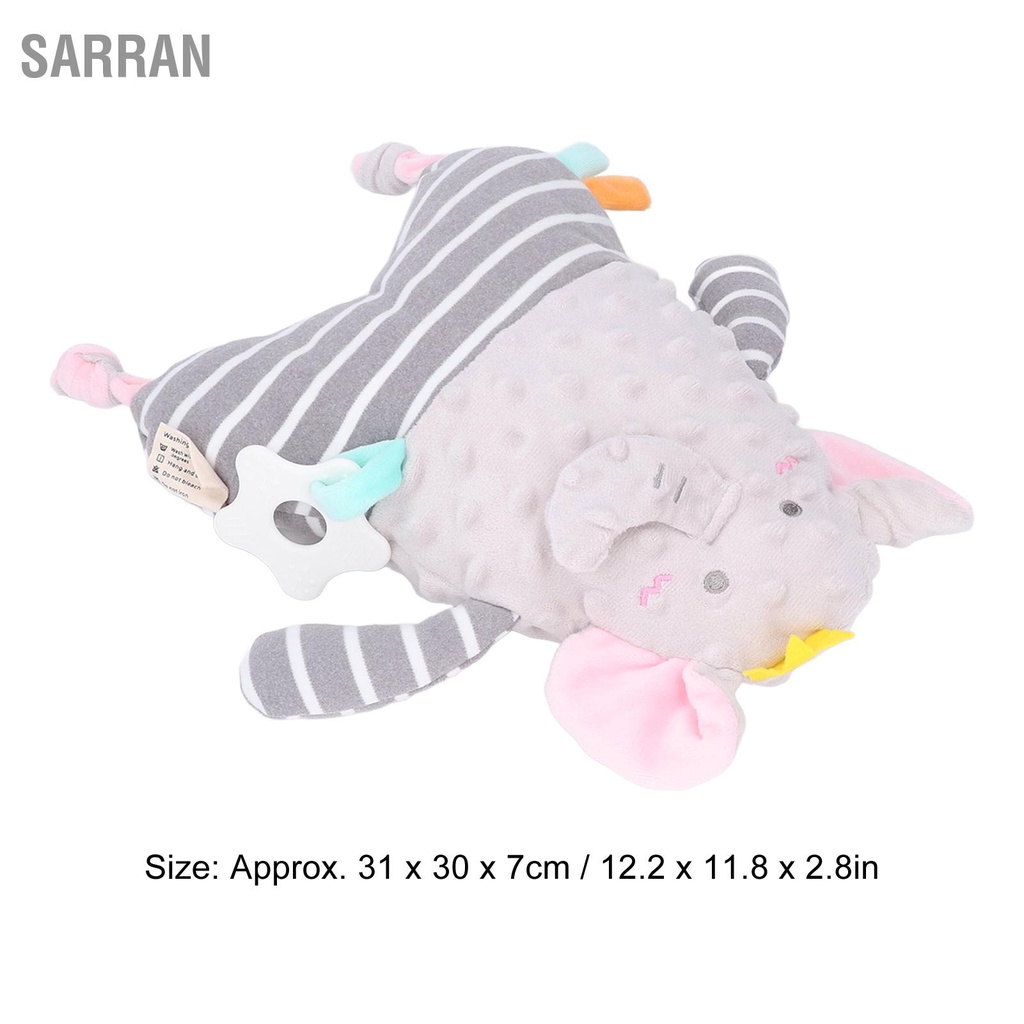 sarran-ผ้าห่มนุ่ม-รูปการ์ตูนช้าง-เพื่อความปลอดภัย-สําหรับเด็กแรกเกิด