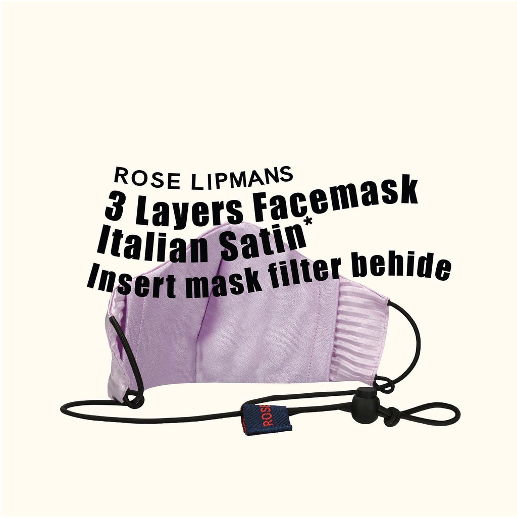 rose-lipmans-pleated-satin-mask-หน้ากากผ้า-italian-satin-3-ชั้น