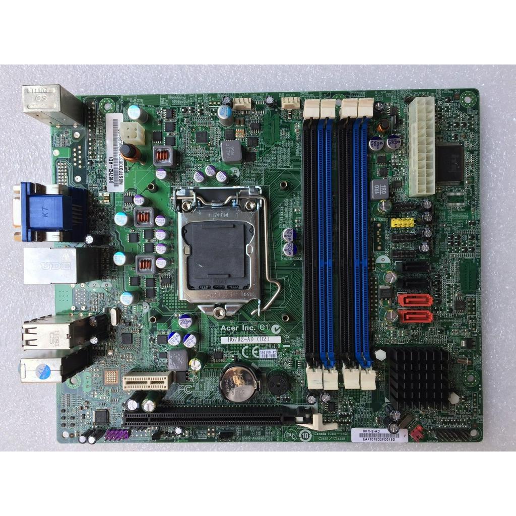 เมนบอร์ดซ็อกเก็ต Acer Intel LGA 1155 DDR3 H61 H67 Q65 Q67 (ใช้แล้ว ...