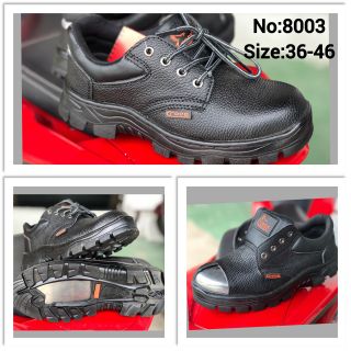 🔥Hot item🔥 ส่งไว !!! ราคาถูกที่สุด !!รองเท้าหัวเหล็ก รองเท้านิรภัย SAFETY SHOES พื้นเสริมเหล็กป้องกันตะปู ไซส์ : 36 - 46