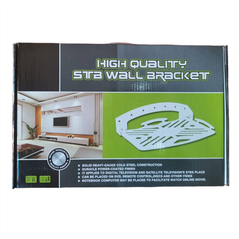 ชั้นวาง-dish-tv-dvd-player-vcd-player-high-quality-stb-wall-bracket-holder-สีดำ-0620