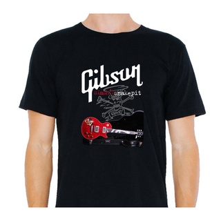 เสื้อยืดวินเทจเสื้อยืด ผ้าฝ้าย พิมพ์ลาย Gibson SlashS Snake Pit Guitar พลัสไซซ์ สําหรับผู้ชายS-5XL