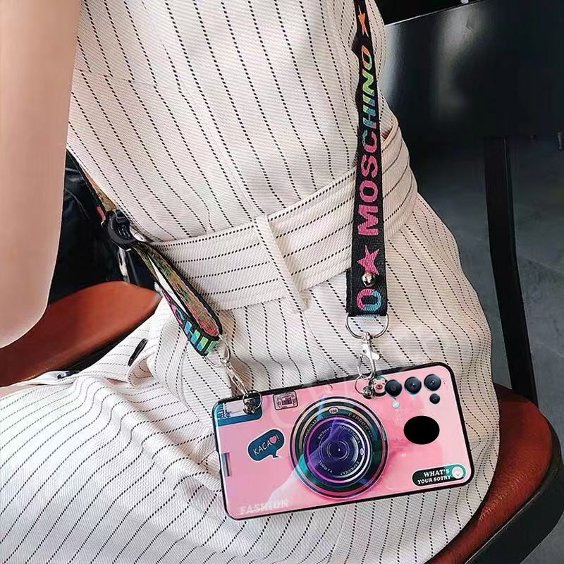 2021-new-เคสโทรศัพท์-oppo-reno5-reno-5-pro-5g-phone-casing-softcase-with-cute-crossbody-lanyard-kickstand-retro-camera-silicone-couple-back-cover