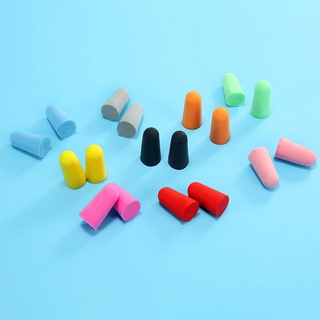 10 Pairs Comfort Soft Foam Ear Plugs Tapered Travel Sleep Noise Reduction Prevention Earplugs Sound Insulation Ear Prote