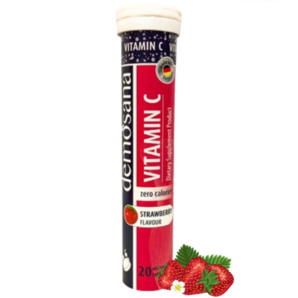 Demosana Vitamin C (Strawberry Flavour) Shopee Thailand