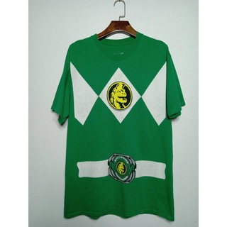 เสื้อยืด มือสอง ลายการ์ตูน POWER RANGERS M อก 40