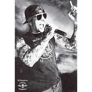 โปสเตอร์ รูปถ่าย วง A7X Avenged Sevenfold (1999-Now) POSTER 24”X35” Inch American Rock Heavy Metal V3