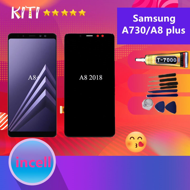 For Samsung LCD Display จอ + ทัช Samsung galaxy A8+(2018)/A8 plus(2018 ...