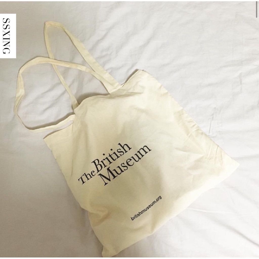 กระเป๋า-ผ้าแคนวาส-พิมพ์ลายตัวอักษร-สไตล์เกาหลี-สำหรับนักเรียน
